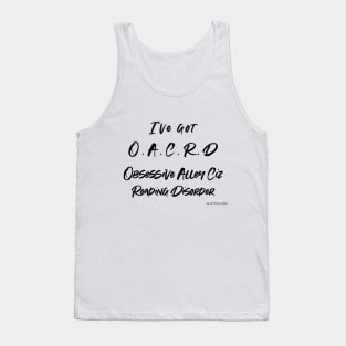 OBSESSIVE ACRD Black Tank Top